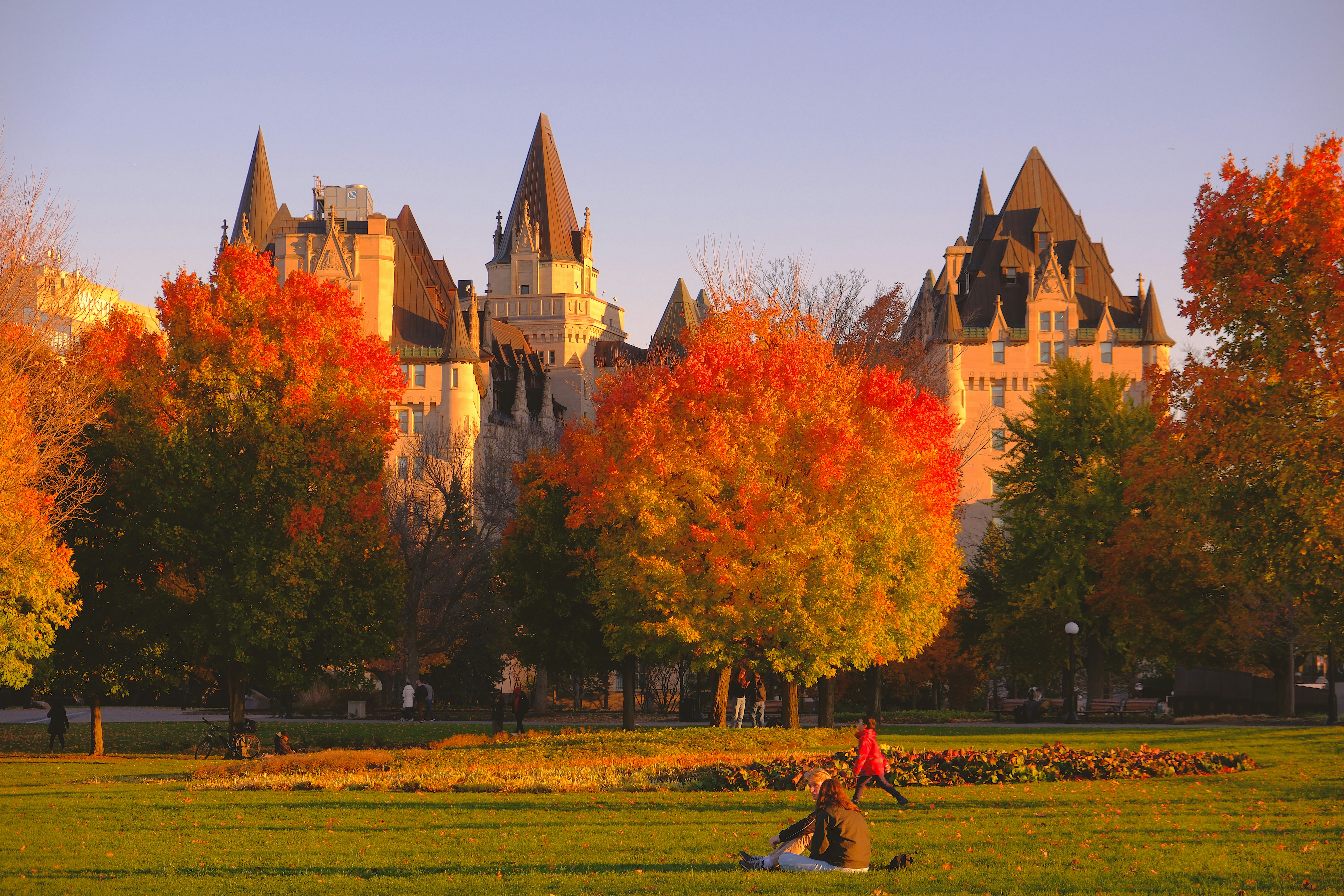 Autumn colour in Ottawa, Canada.